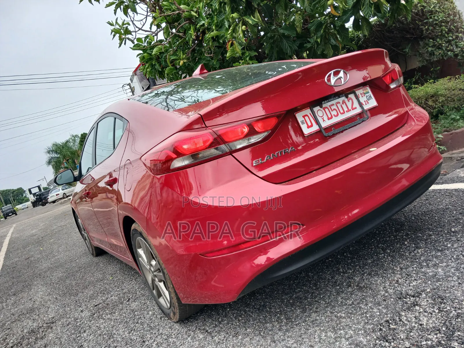 Hyundai Elantra 2017 Red