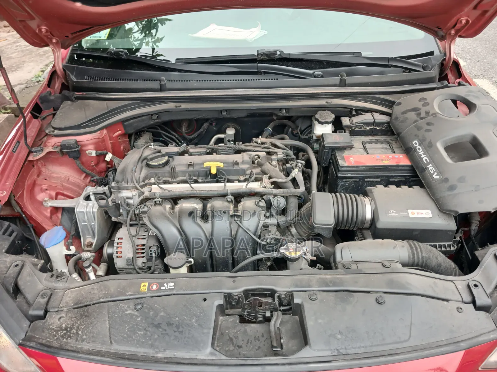 Hyundai Elantra 2017 Red