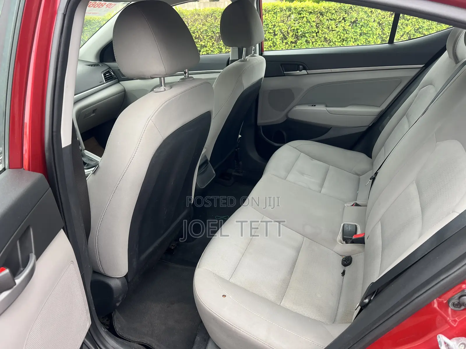 Hyundai Elantra 2017 Red