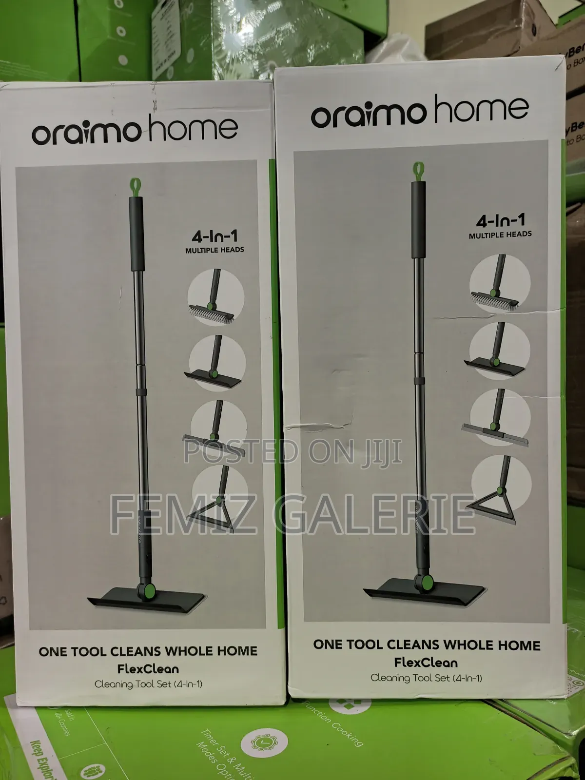 Oraimo Flexclean 4in1 Multi-Functional Corner-Cleaning Tool Set