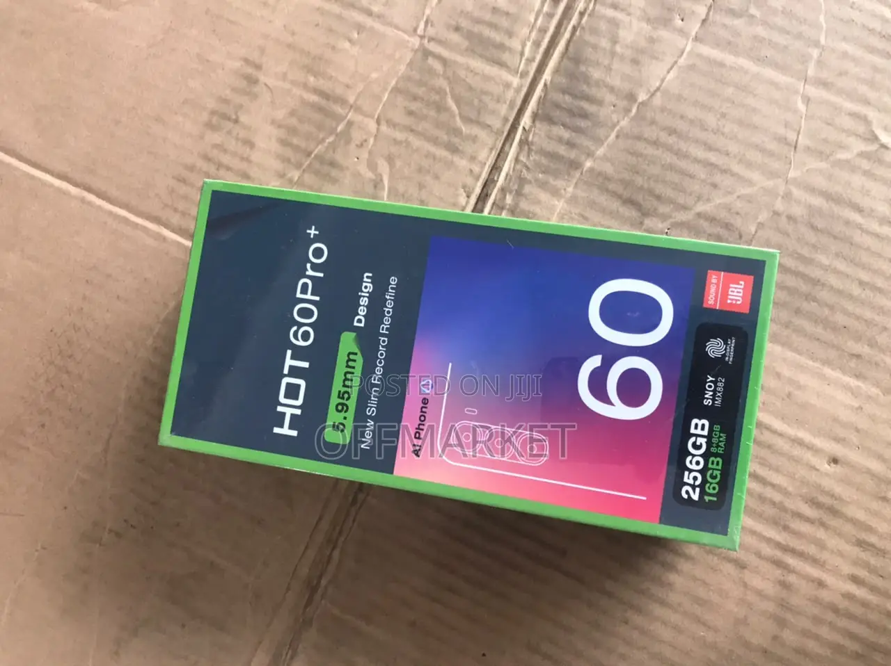 New Infinix Hot 60 Pro+ 256 GB Blue