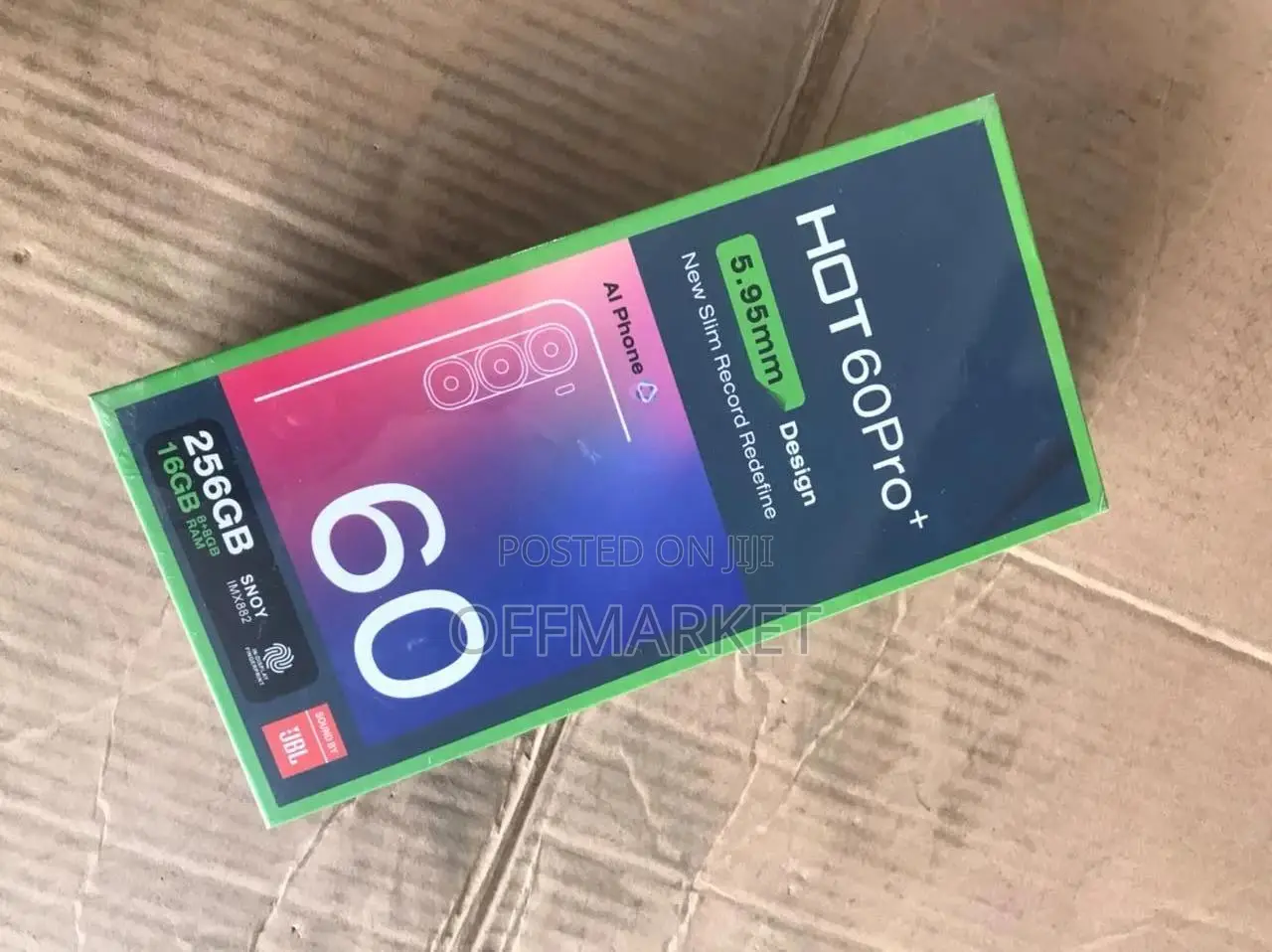 New Infinix Hot 60 Pro+ 256 GB Blue