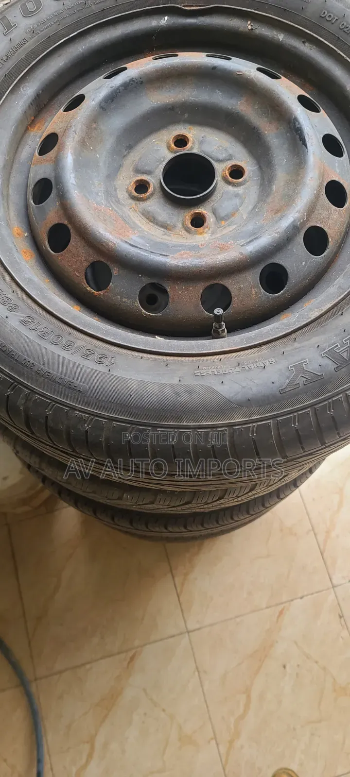 Metal Rim 15 4 Holes (Single)
