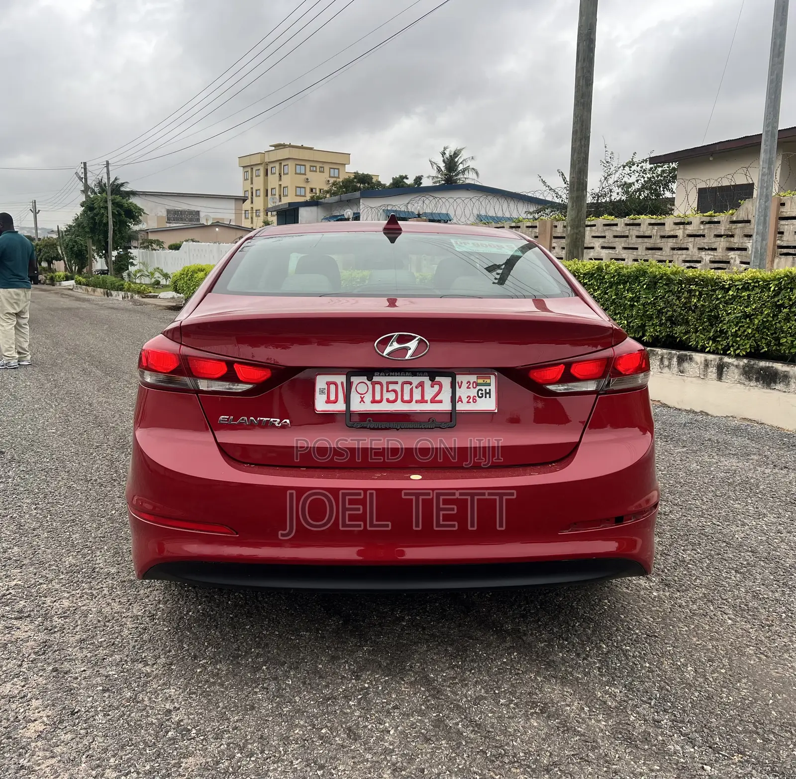 Hyundai Elantra 2017 Red