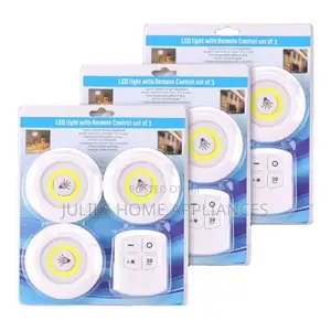 3pcs Led Light With Remove Control