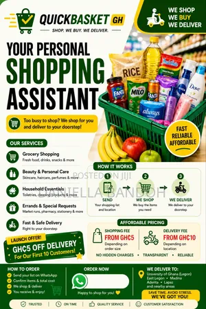 Shopping Assistant and Delivery Service