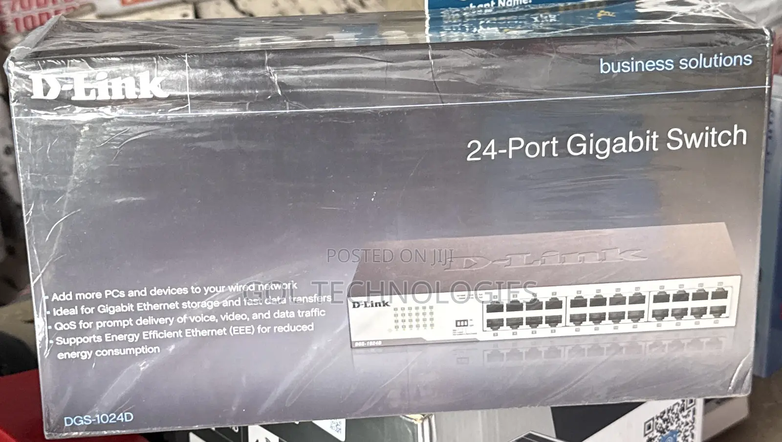 D-Link 24-Port Gigabit Switch DGS-1024d