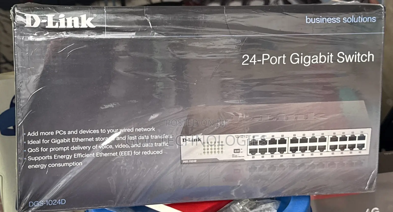 D-Link 24-Port Gigabit Switch DGS-1024d