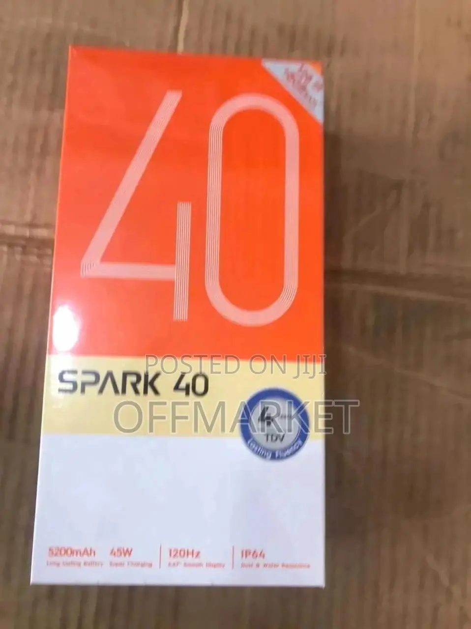 New Tecno Spark 40 128 GB Gray