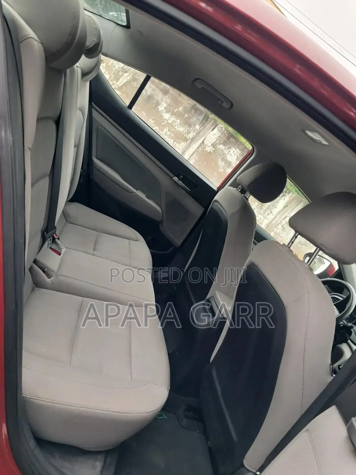 Hyundai Elantra 2017 Red