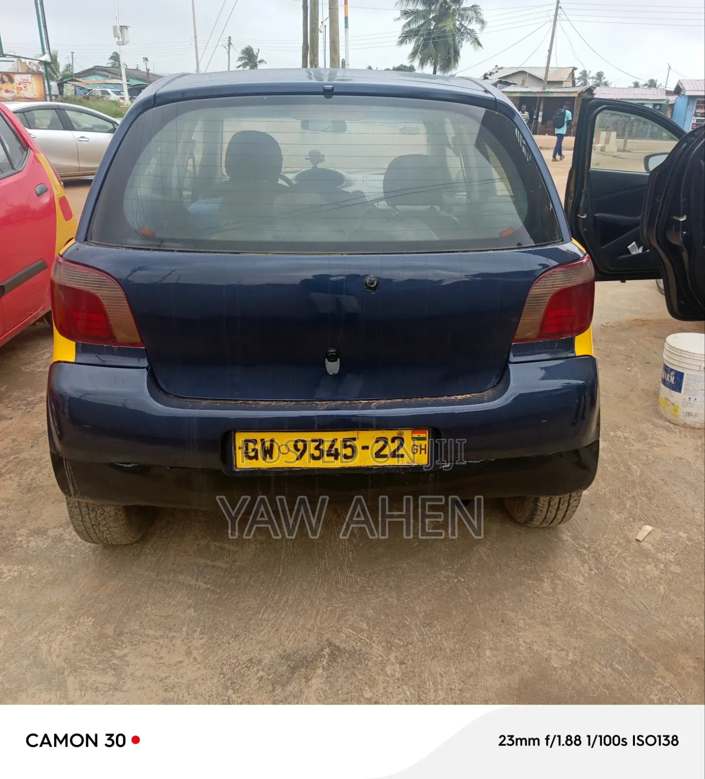 Toyota Yaris 2005 Blue