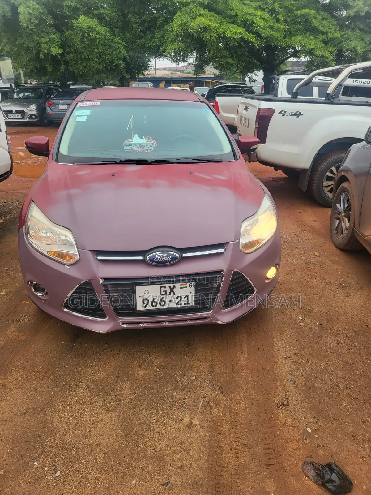 Ford Focus 2014 Red