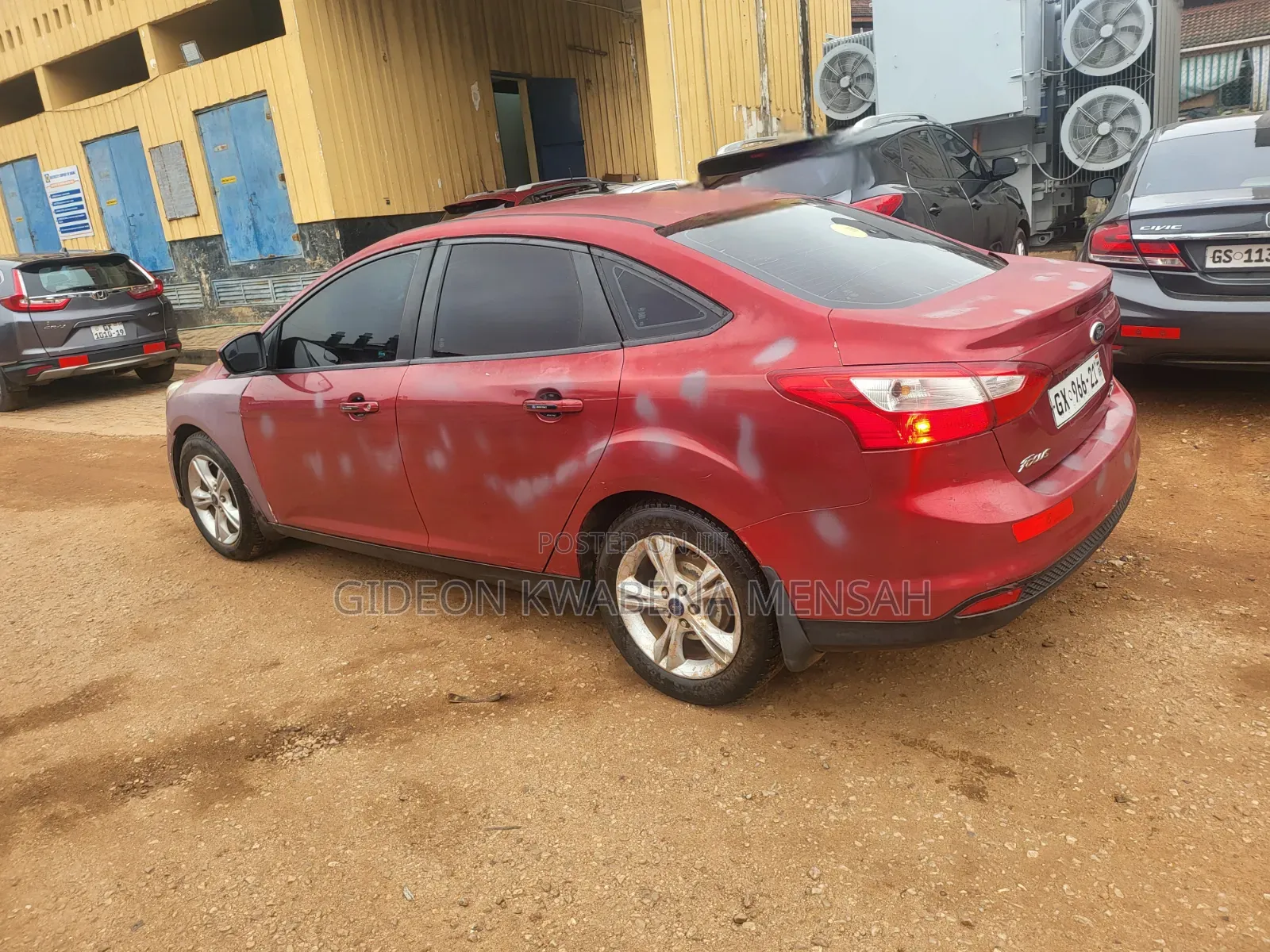 Ford Focus 2014 Red