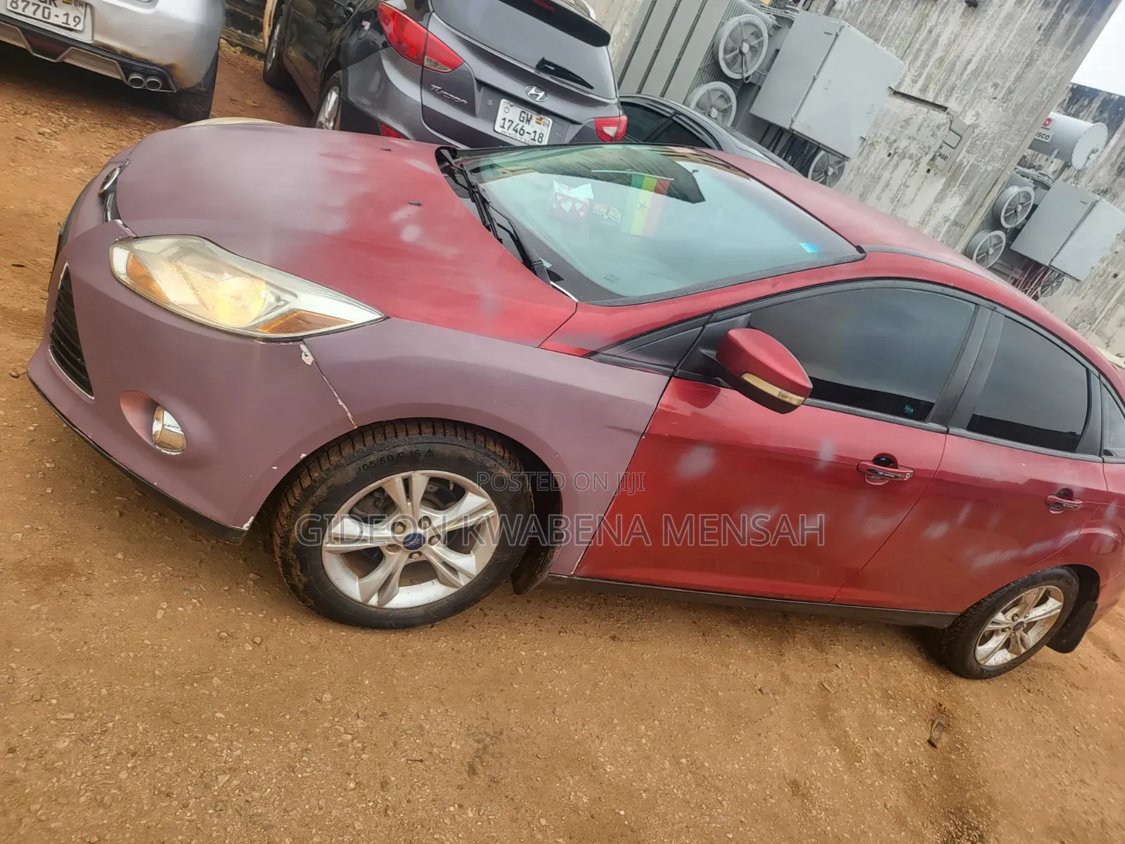 Ford Focus 2014 Red