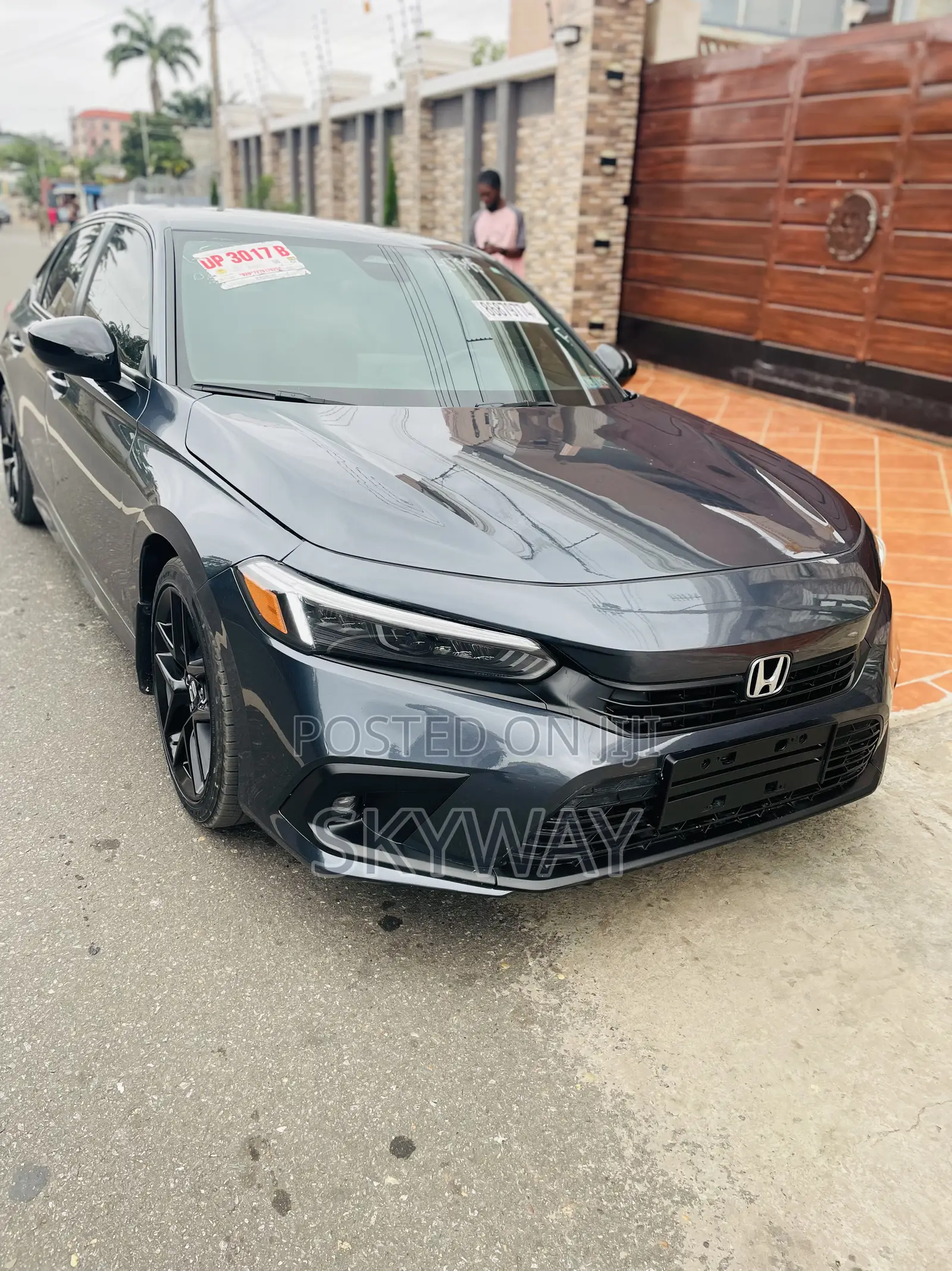 Honda Civic Sport 2022 Matt Black