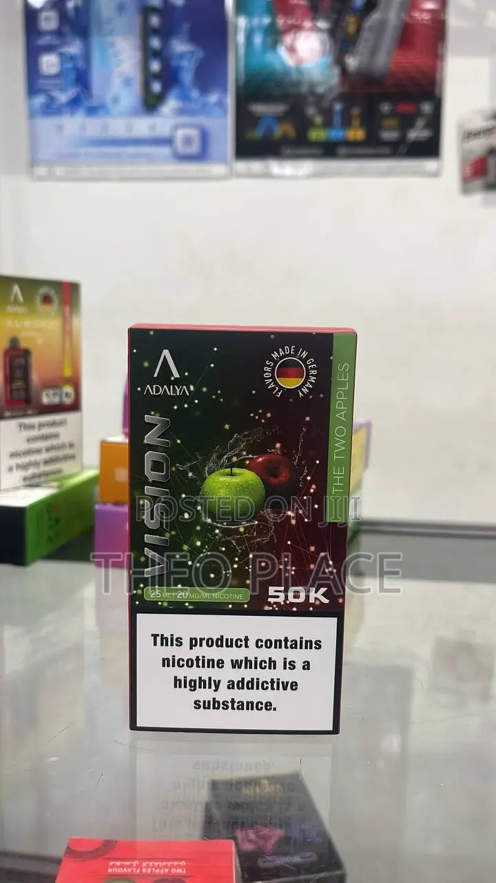 ADALYA VISION Disposable Vape – 50,000 Puffs | German Flavors |
