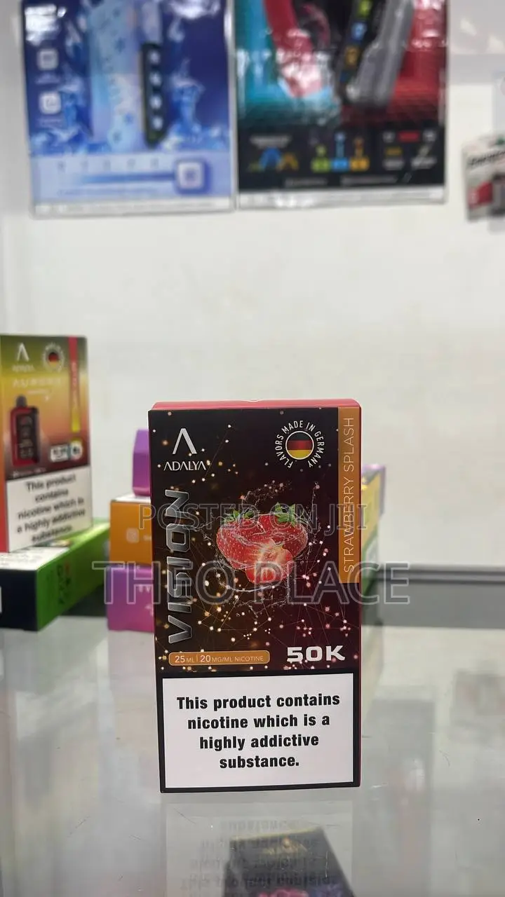 ADALYA VISION Disposable Vape – 50,000 Puffs | German Flavors |