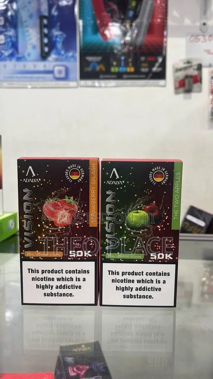 ADALYA VISION Disposable Vape – 50,000 Puffs | German Flavors |