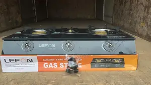 Glass 3 Burner Automatic Stove
