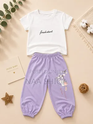 4yrs- Girls 2 Piece Kids Clothing Set