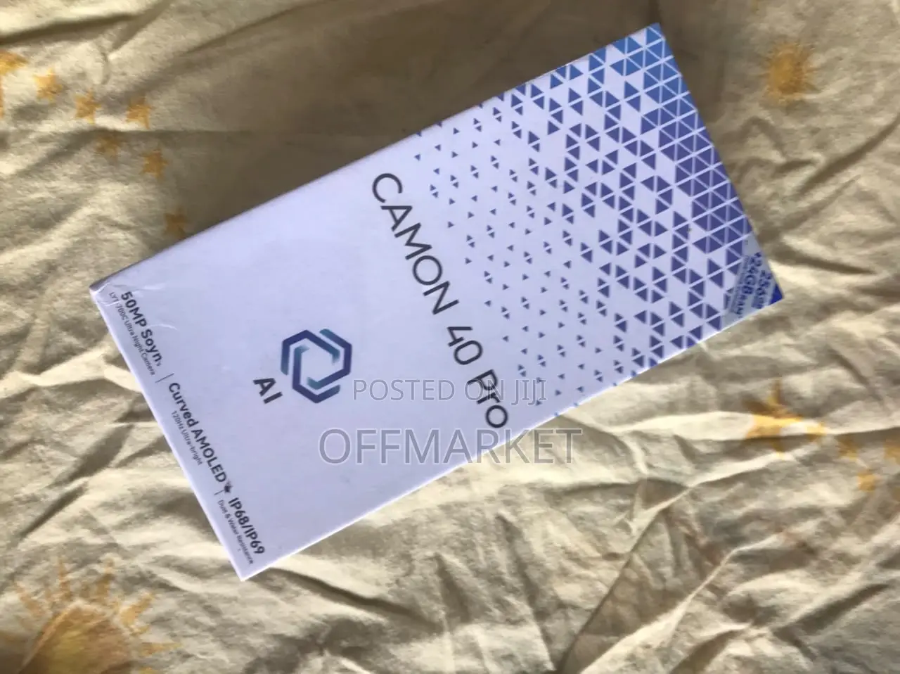 New Tecno Camon 40 Pro 5G 256 GB Blue