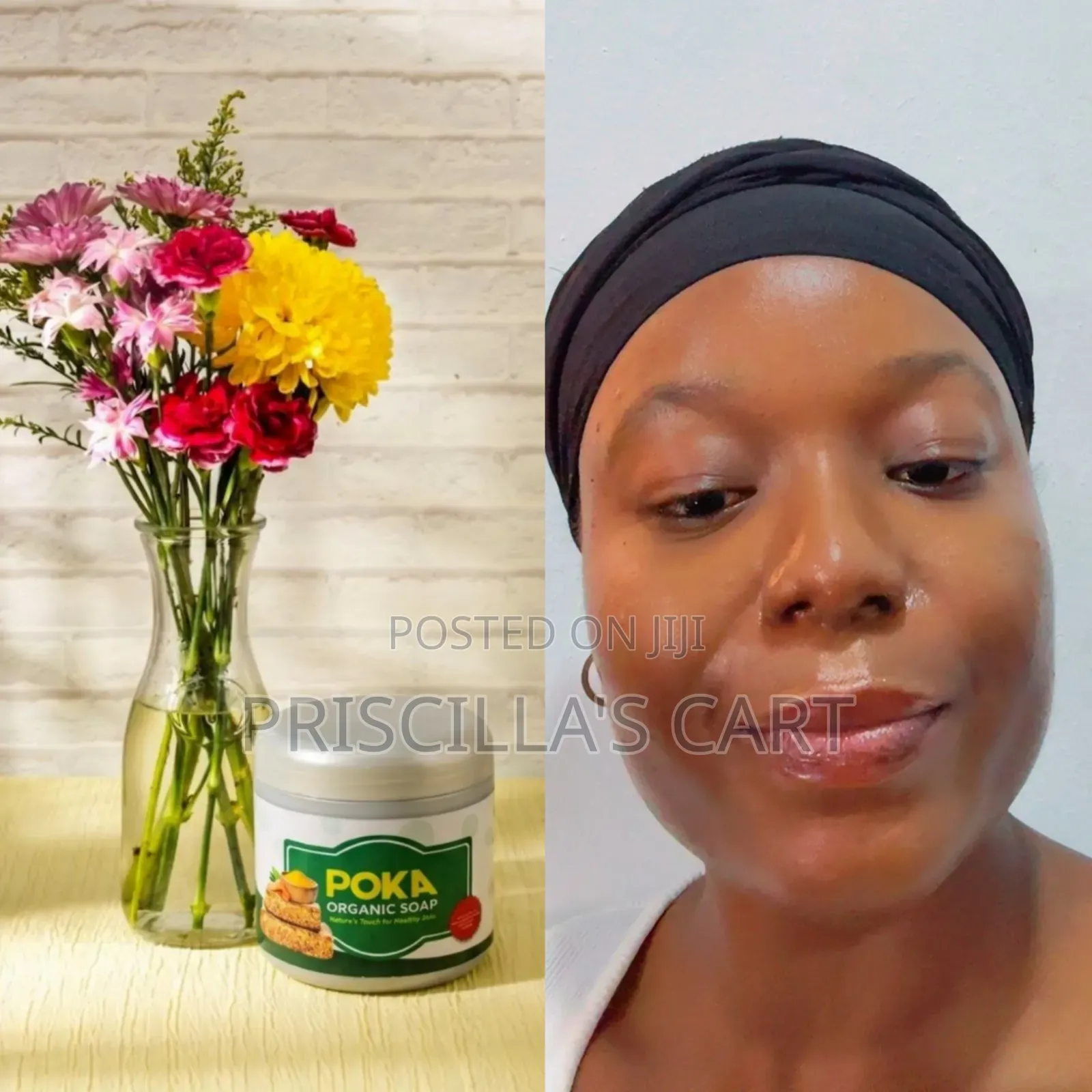 Poka Organic Skin Repair Restore 500ml Face Body Soap