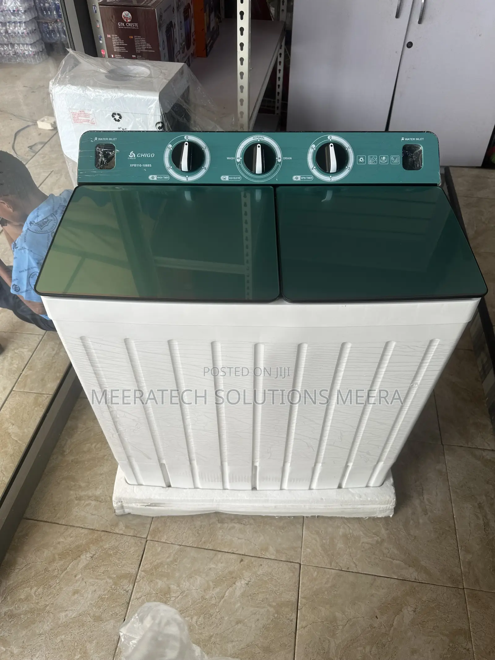 Chigo Twin Tub Top Load 11kg Washing Machine