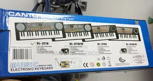 Kids 37 Key Electronic Keyboard With Microphone