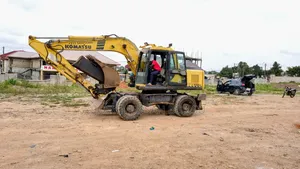 Tire (Wheel) Excavator for Town Works