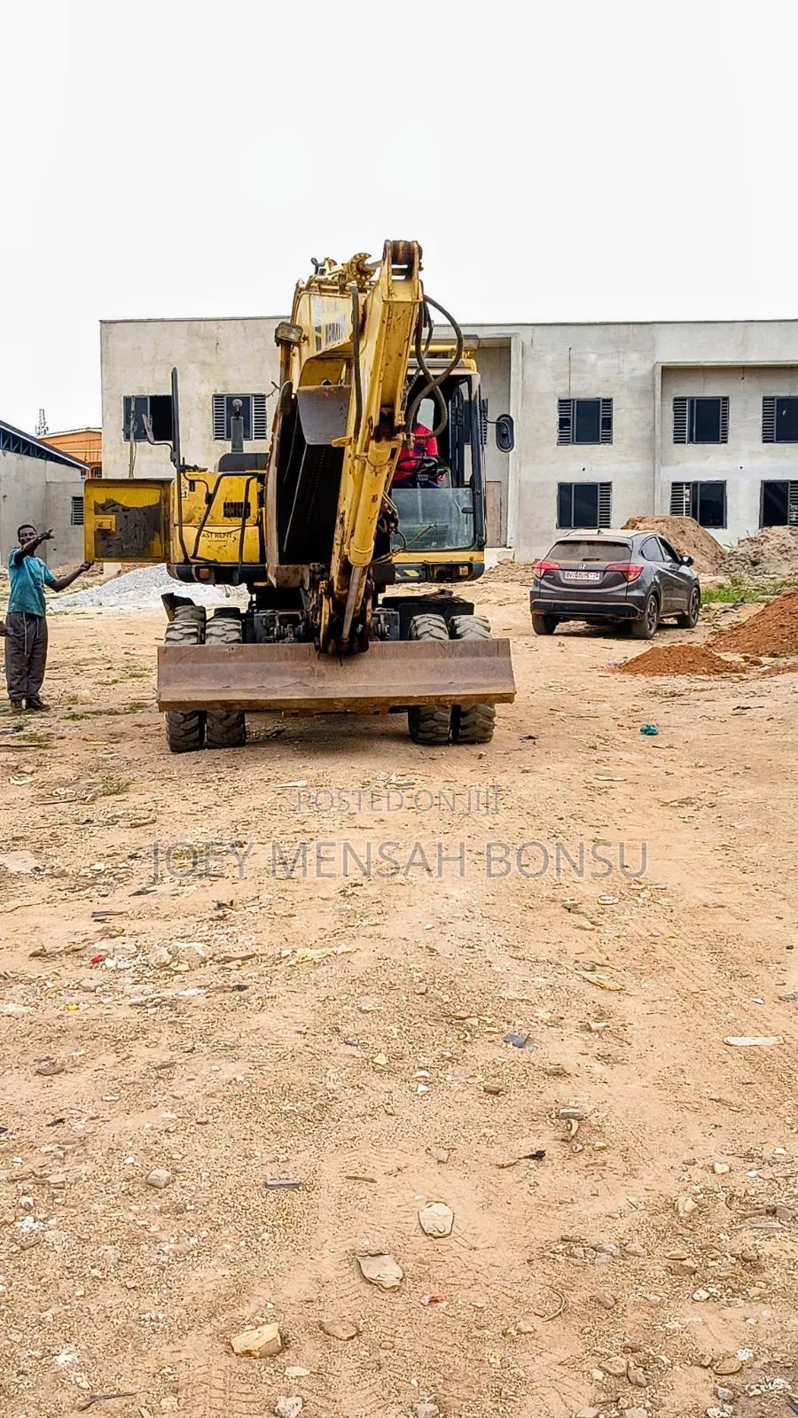 Tire (Wheel) Excavator for Town Works