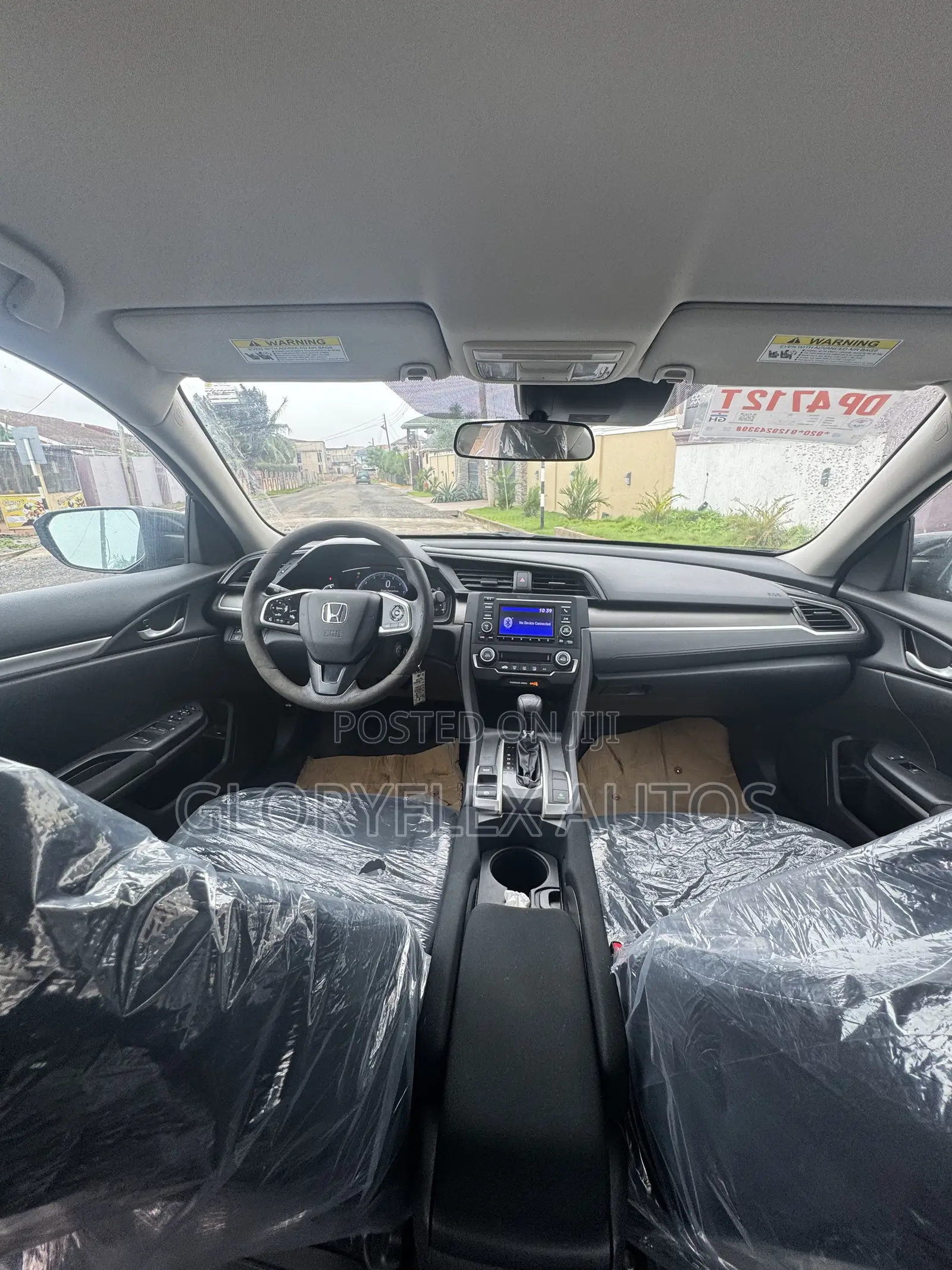 Honda Civic LX Sedan 2019 Black