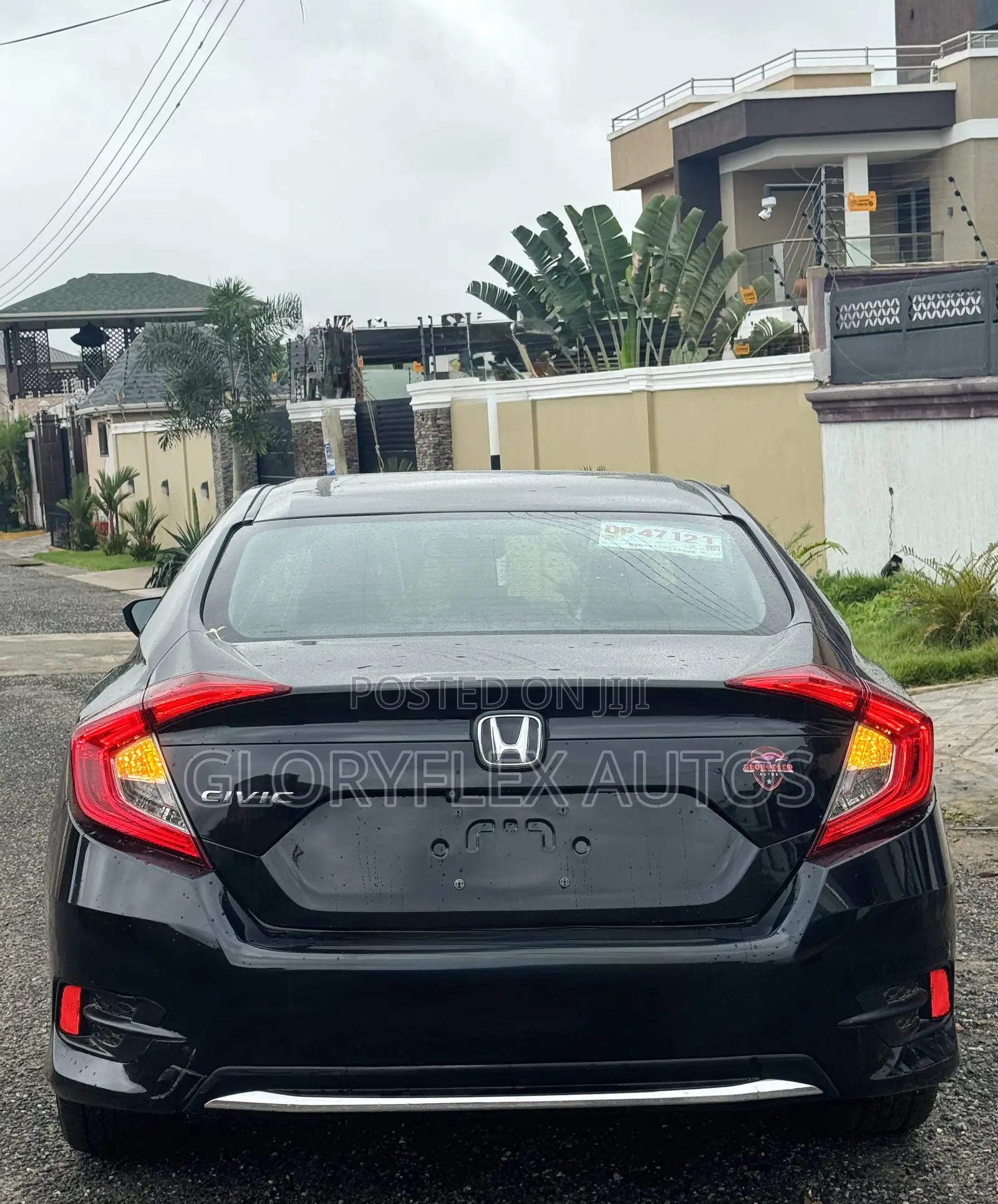 Honda Civic LX Sedan 2019 Black
