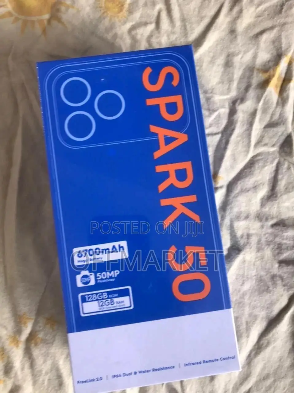 New Tecno Spark 50 128 GB Black