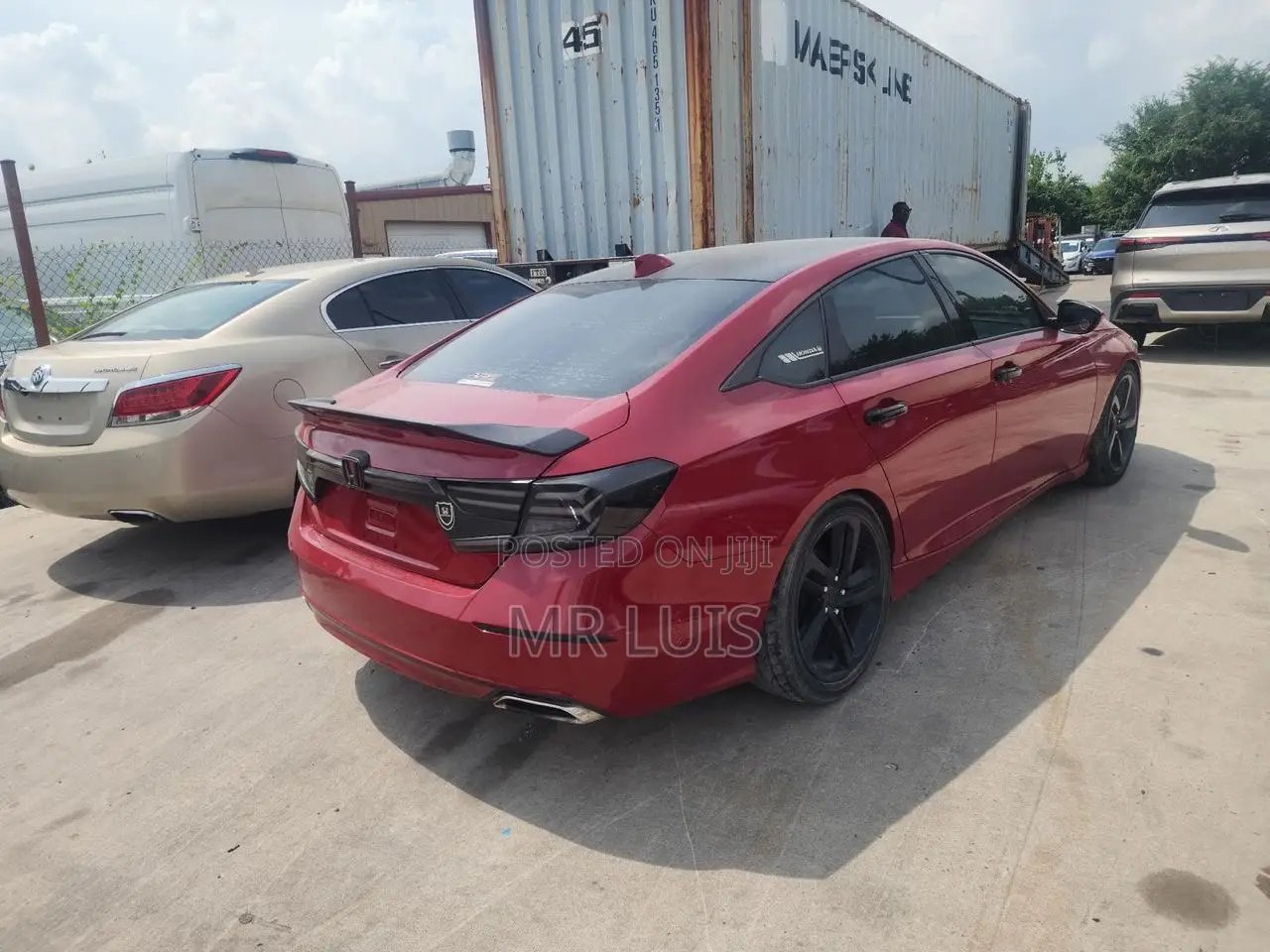 Honda Accord Sport 2.0T 2020 Red