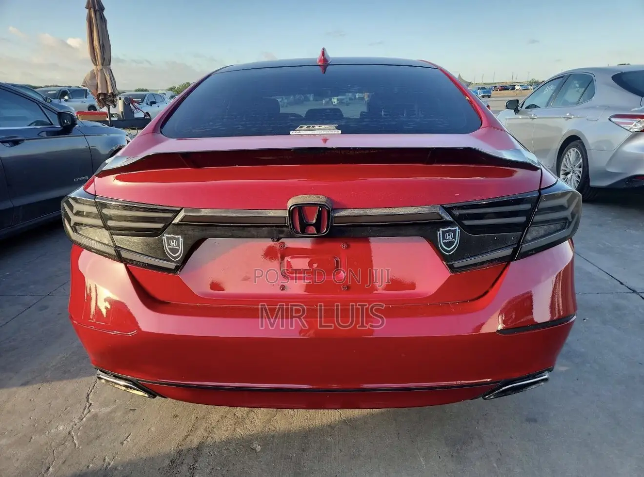 Honda Accord Sport 2.0T 2020 Red