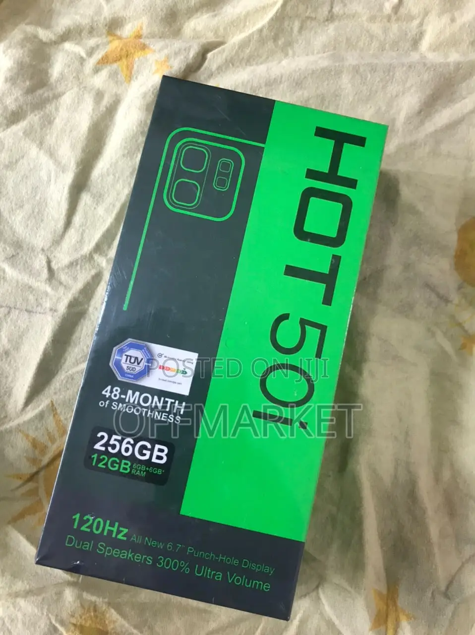 New Infinix Hot 50i 256 GB Black