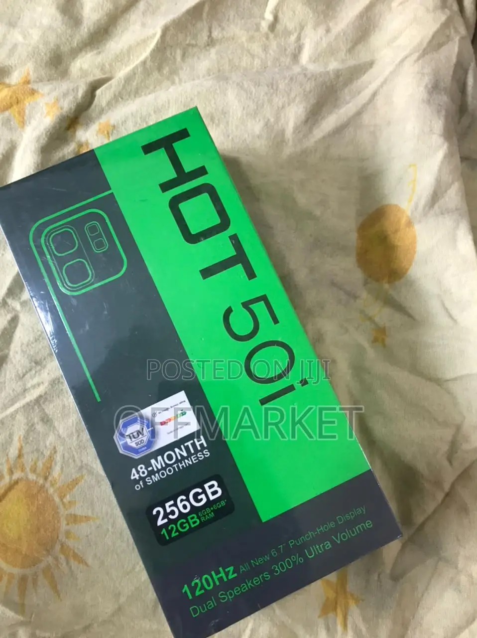 New Infinix Hot 50i 256 GB Black