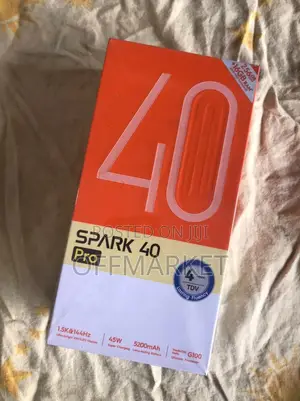 New Tecno Spark 40 Pro 256 GB Gold
