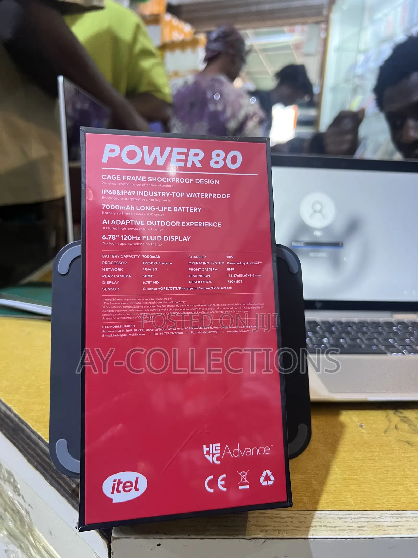 New Itel Power 80 128 GB
