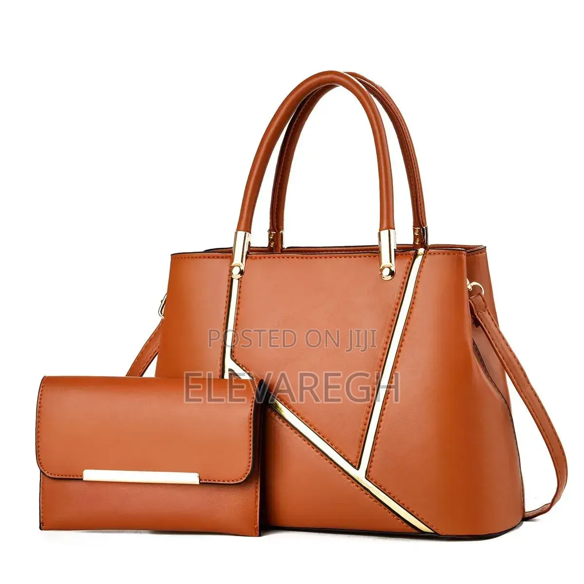 Women's High-Quality Handbags 2 in 1(ash and Brown Colours)
