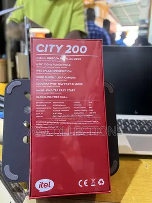 New Itel City 200 128 GB Purple