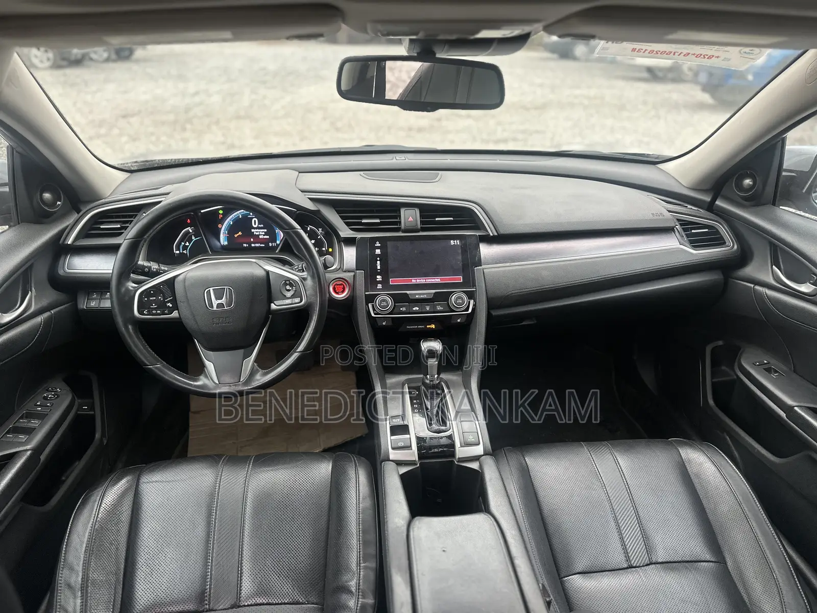 Honda Civic Touring 4dr Sedan (1.5L 4cyl) 2017 Silver
