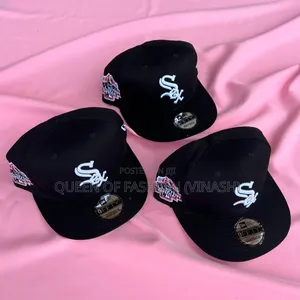 Brand New White Chicago White Sox MBL Caps