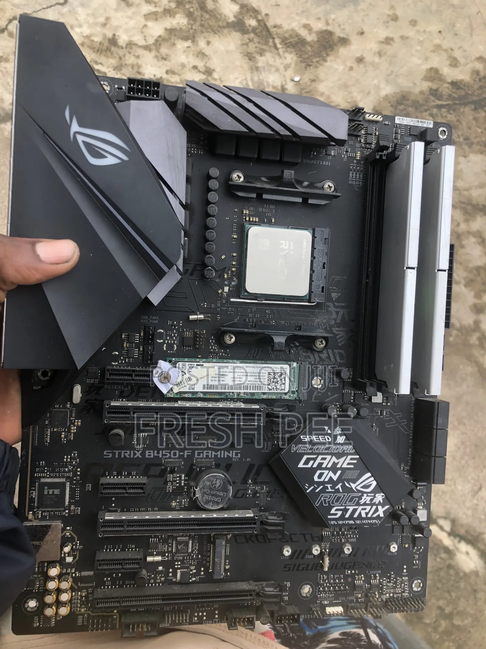 Amd Ryzen 7 5700x + ASUS B450-F Gaming Motherboard