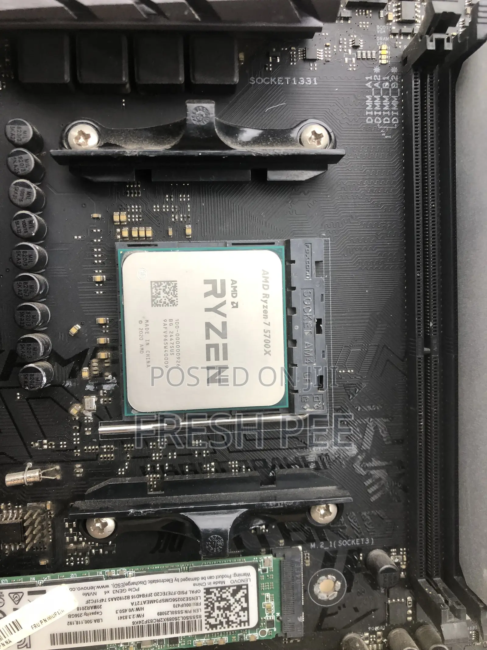 Amd Ryzen 7 5700x + ASUS B450-F Gaming Motherboard