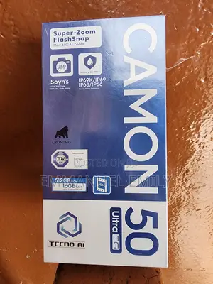 New Tecno Camon 50 Ultra 512 GB Black