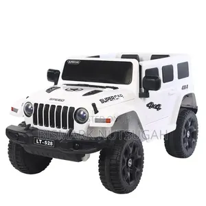 12V Red Jeep Ride-on Electric Toy Car for Kids