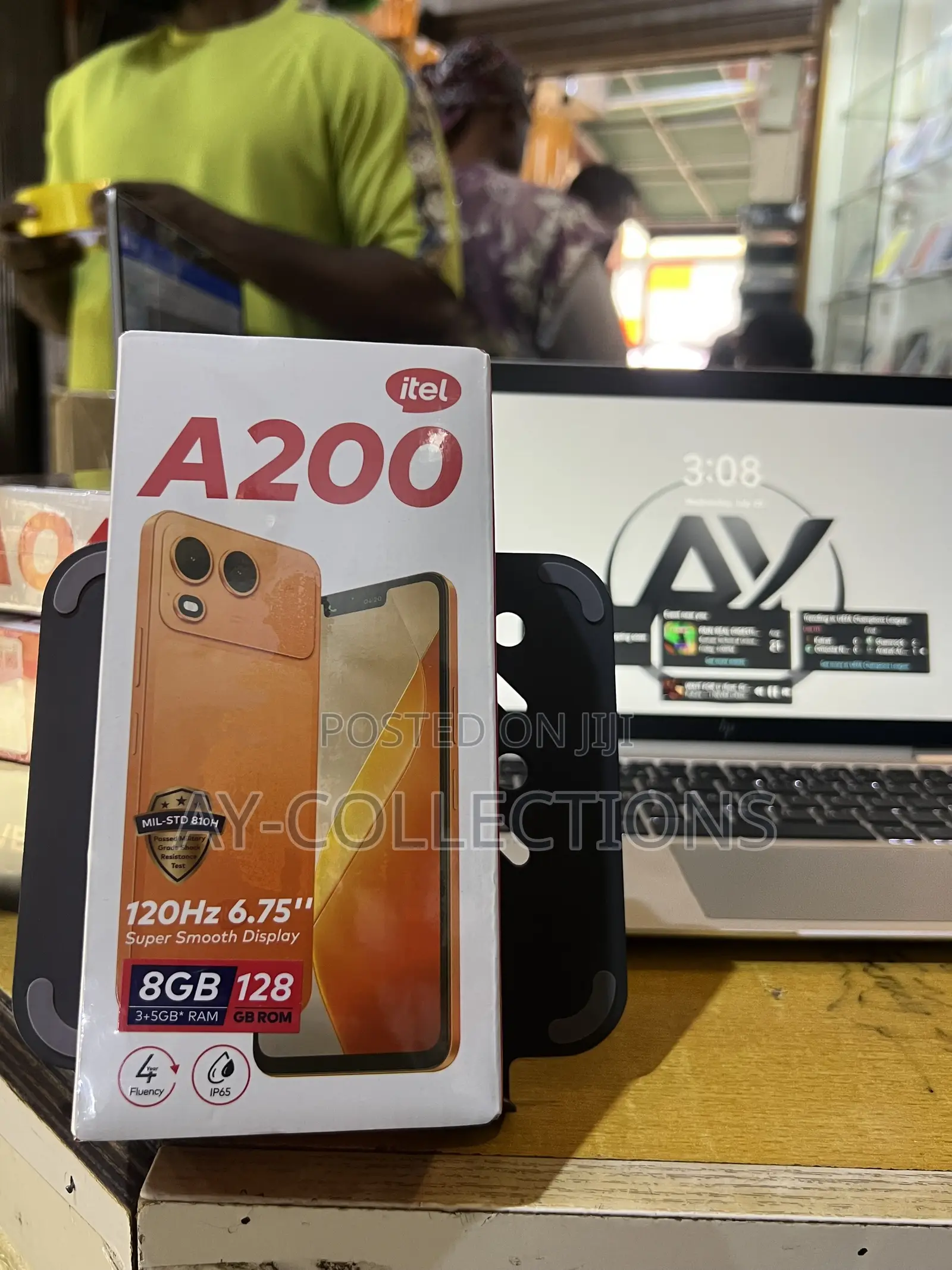 New Itel City 200 128 GB Black