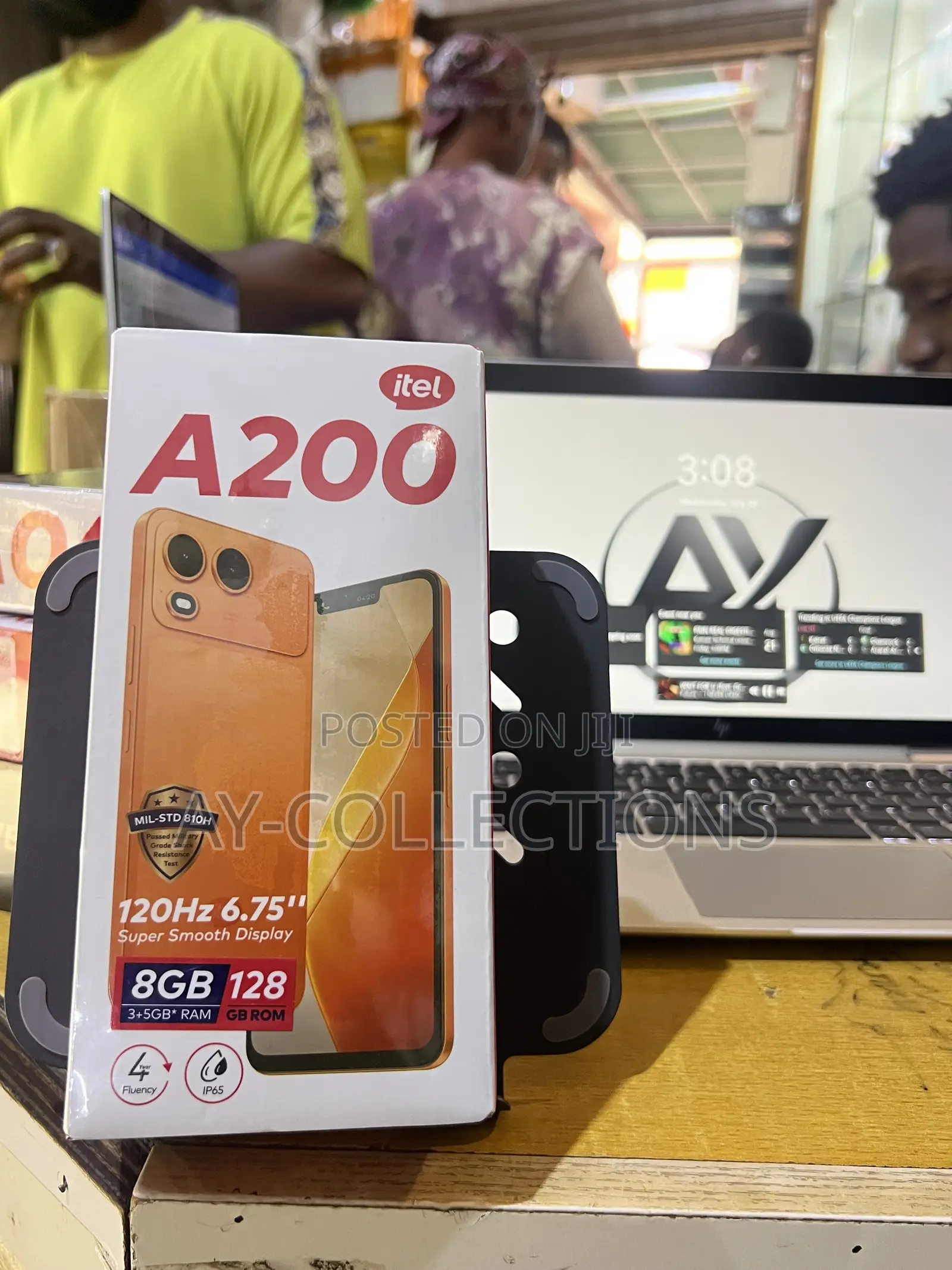New Itel City 200 128 GB Black