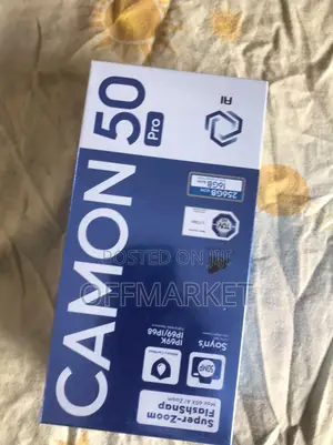 New Tecno Camon 50 Pro 256 GB Blue